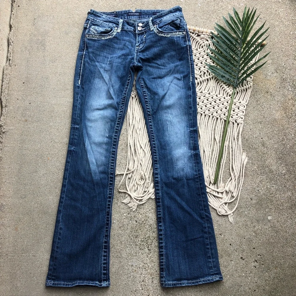 Vigoss Bootcut Jeans Size 5/6 - The Chelsea Slim Boot - Picture 2 of 9